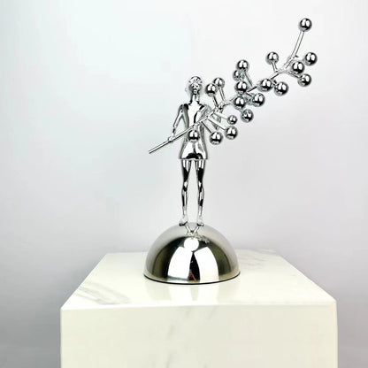 Strength in Elegance Sculpture Silver