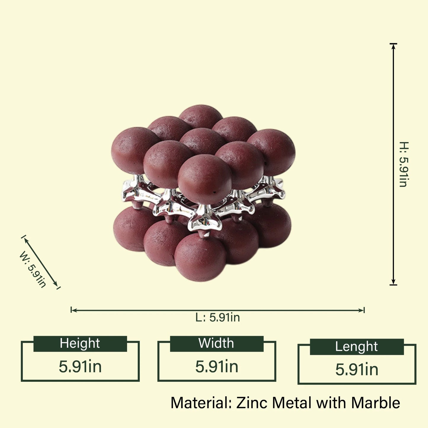 Sculptural Geometry Decor