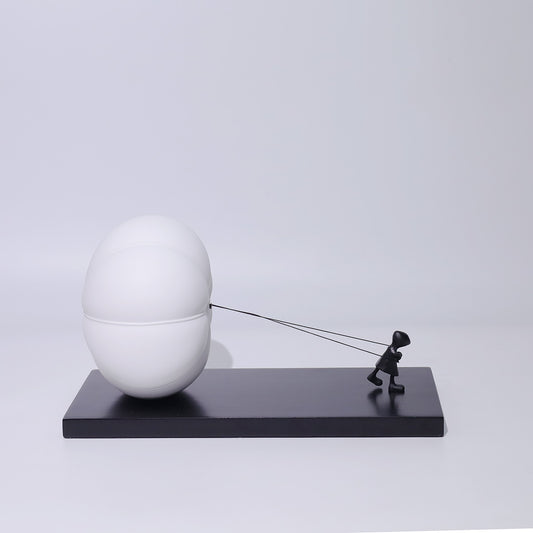 Journey to Triumph Sculpture White