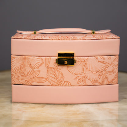 Elegant Pink Jewelry Box - Big