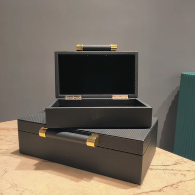 2-in-1 Carbon Luxe Gift Box