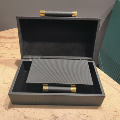 2-in-1 Carbon Luxe Gift Box
