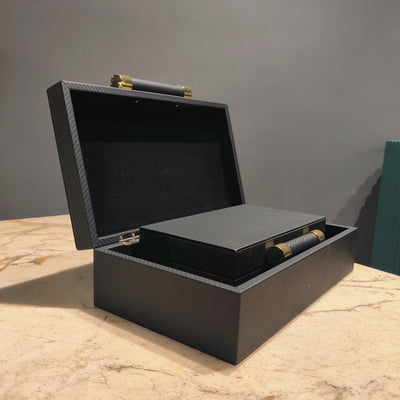 2-in-1 Carbon Luxe Gift Box