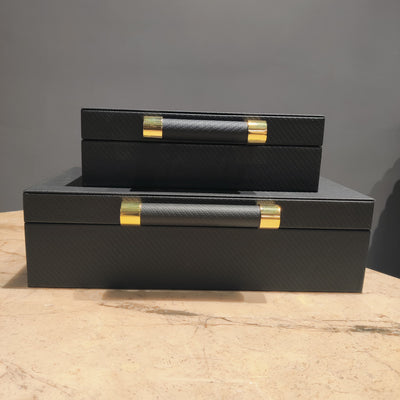 2-in-1 Carbon Luxe Gift Box