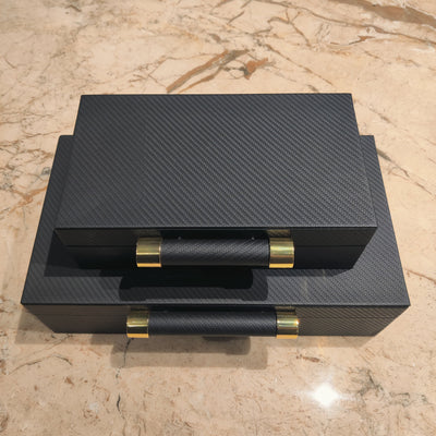 2-in-1 Carbon Luxe Gift Box