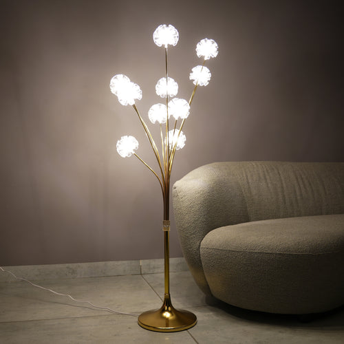 Golden Bloom Floor Lamp