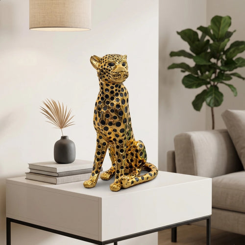 Gilded Luxe Majestic Leopard