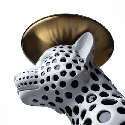 White Majestic Leopard