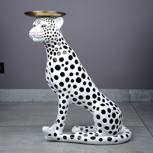 White Majestic Leopard