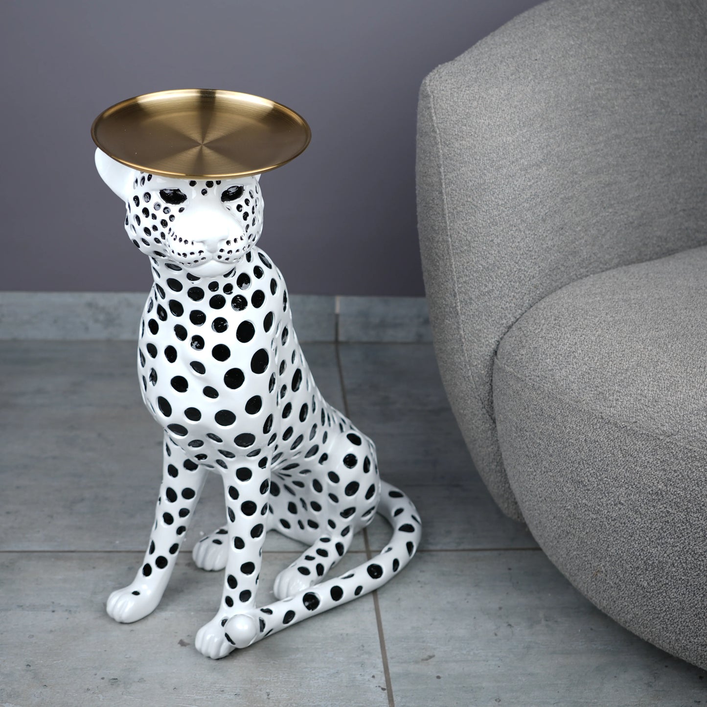 White Majestic Leopard