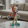 Colorful Mickey Mouse figurine