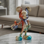Colorful Mickey Mouse figurine