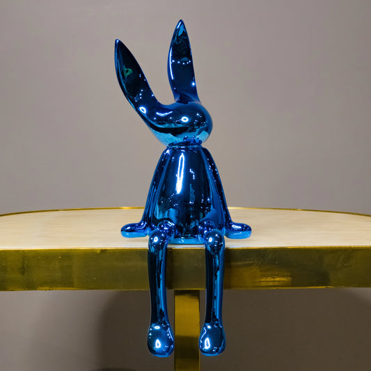 Blue Bunny Decor