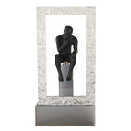 Silent Reflection Form clean cutout on grey