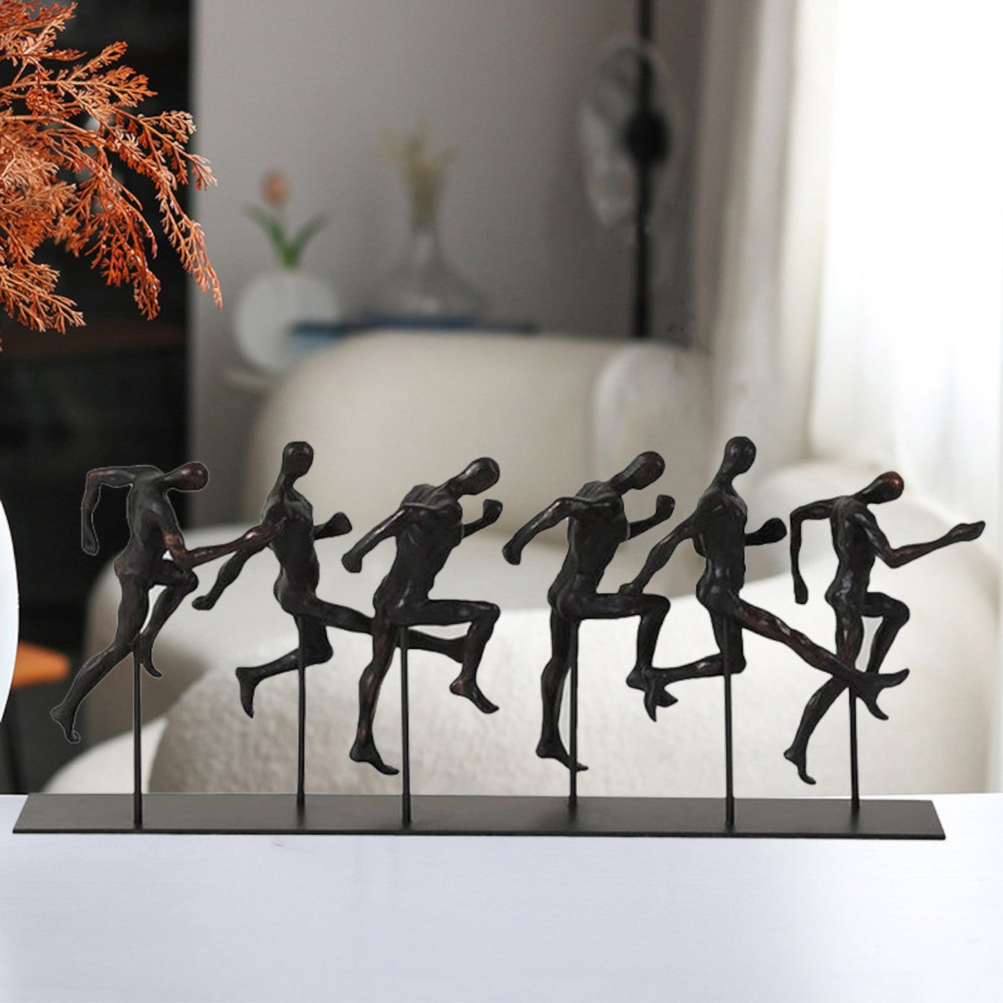 Creative Running Figure