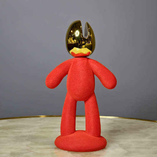Red Velvet Gold Figurine