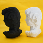abstract head decorative object
