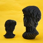 abstract head decorative object