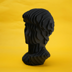 abstract head decorative object