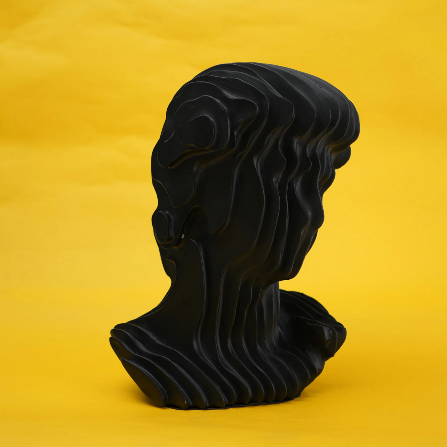 abstract head decorative object