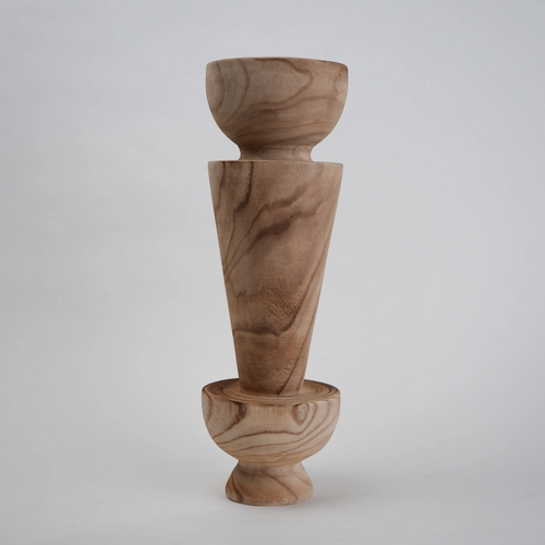 Wood Totem Accent Tall
