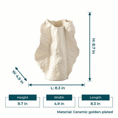 Organic Crest Vase
