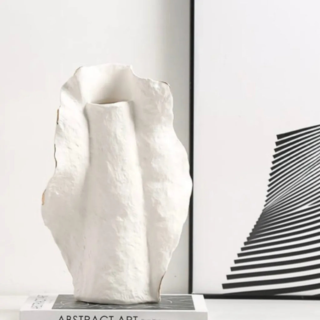 Organic Crest tall on book w/ op-art