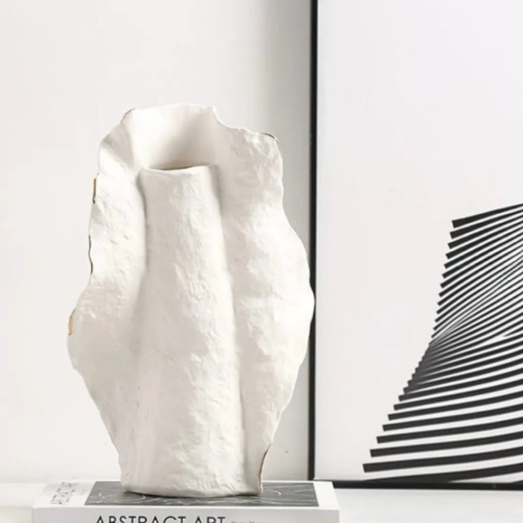 Organic Crest tall on book w/ op-art