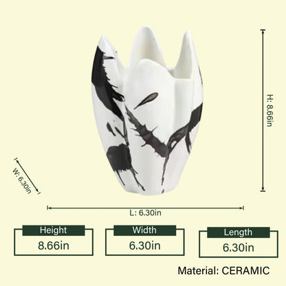 Splash vase medium dimension diagram