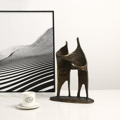 Connected Forms Art