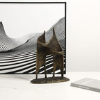 Connected forms w/ Ralph Pucci book, 3/4 scene