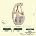 Golden Orb Accent dimensions, 10.35in height