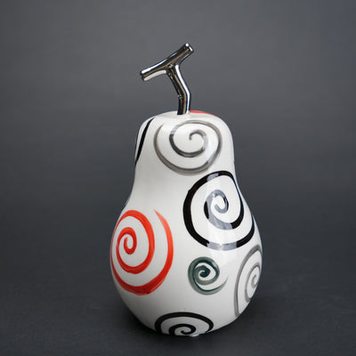 Spiral Pear Decor