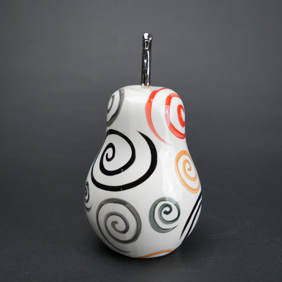 Spiral Pear Decor