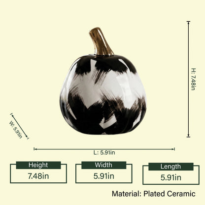 NoirLuxe pumpkin dimension specification graphic