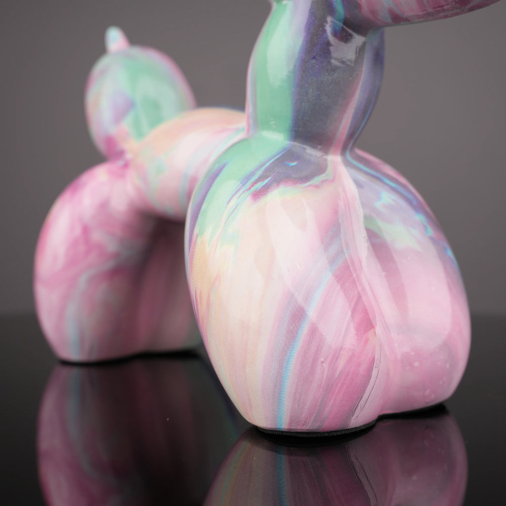 Decorative balloon dog accent for luxury home and office interiors