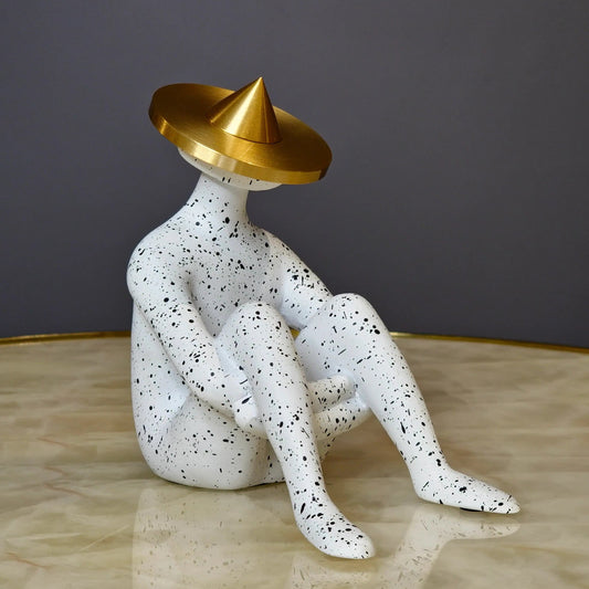 Abstract Sitting Decor