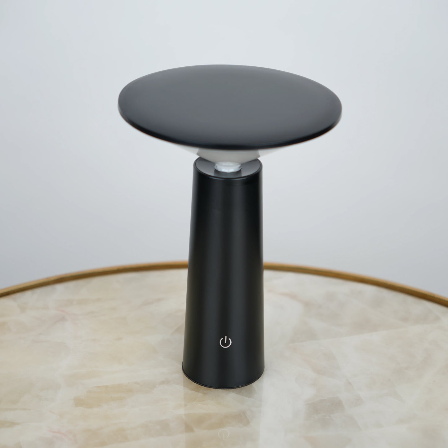 Infinity Halo LED Table Lamp - Black