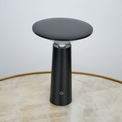 Infinity Halo LED Table Lamp - Black