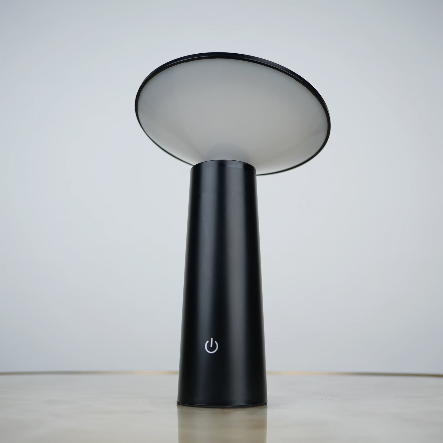 Infinity Halo LED Table Lamp - Black