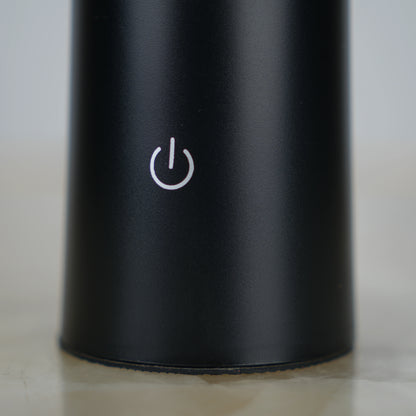 Infinity Halo LED Table Lamp - Black