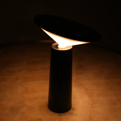 Infinity Halo LED Table Lamp - Black