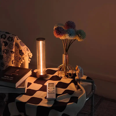 Golden Spiral Table Lamp