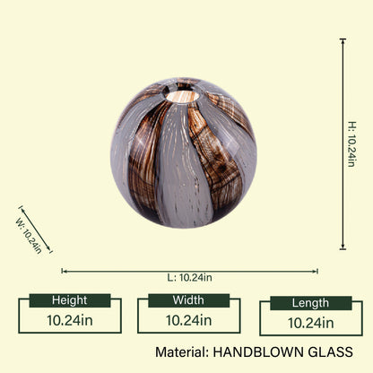 Bronze Elegance sphere vase spec card
