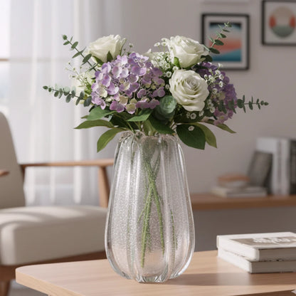 Radiant White with Golden Touch Vase - Large