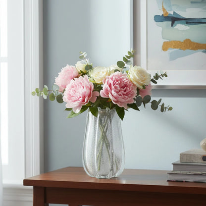 Radiant White with Golden Touch Vase - Large