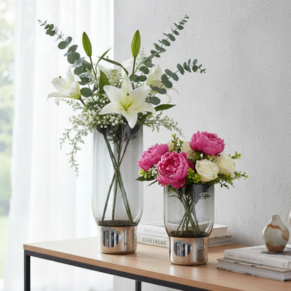 Modern Grey Elegance Vase