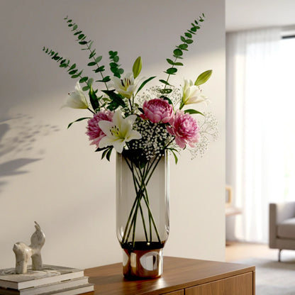 Modern Grey Elegance Vase