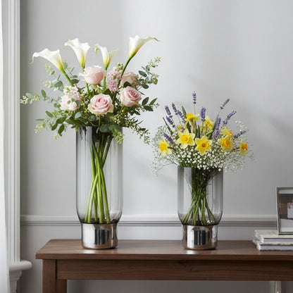 Modern Grey Elegance Vase