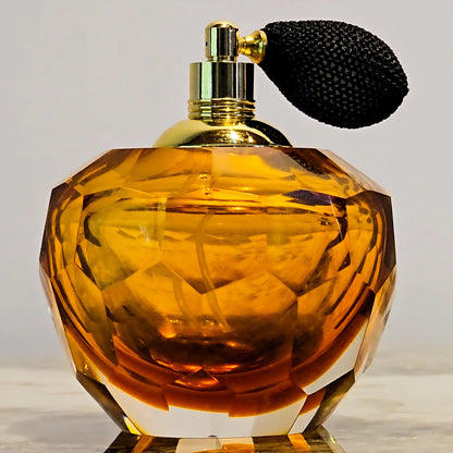 Amber Crystal Perfume Sprayer